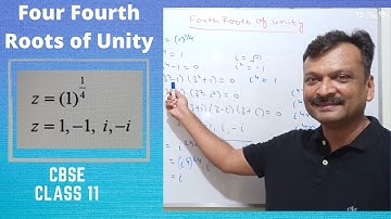 Four fourth roots of unity | Complex Number | IOTA | Class 11 | JEE Mains | Sajag Jain Sir |