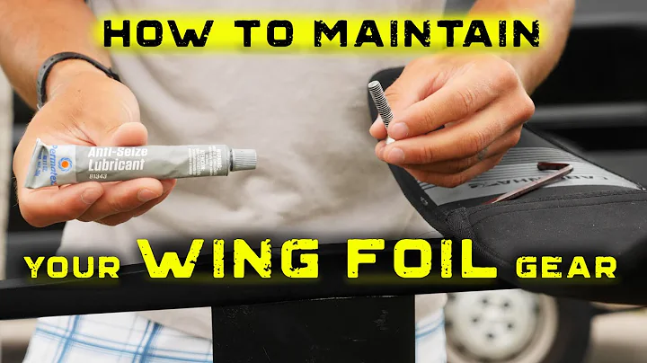 How to | Gear maintenance tips | WING FOIL