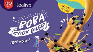 Boba Lover, the wait is finally over! New Wall's Special Edition Tealive Ice Cream screenshot 5