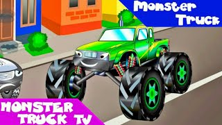 حلقة🔰170🔰حصريا تحميل لعبة خرافية monster truck racing مهكرة نقود لاتنتهي +{بدون obb}للاندرويد !!🎮 screenshot 5
