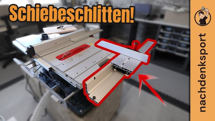 Montage-Set Metabo Schiebeschlitten für Bosch GTS 635-216 » nachdenksport