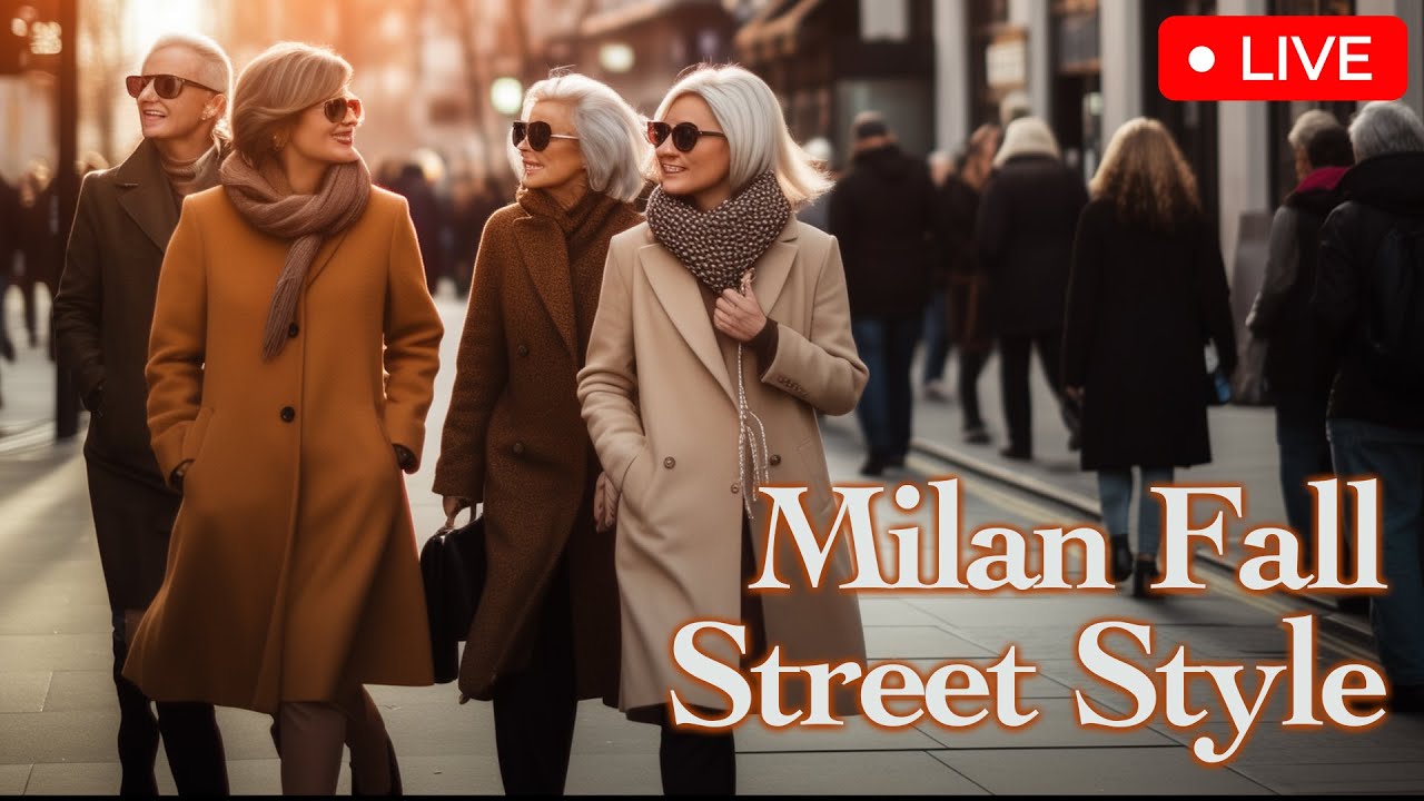 ⁣Autumn 2023 Street Style Italy 🇮🇹 Everyday Elegant Dressing. A walk down Milan's fashionable st