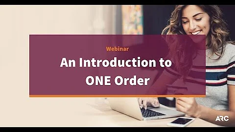 An Introduction to ONE Order — Webinar