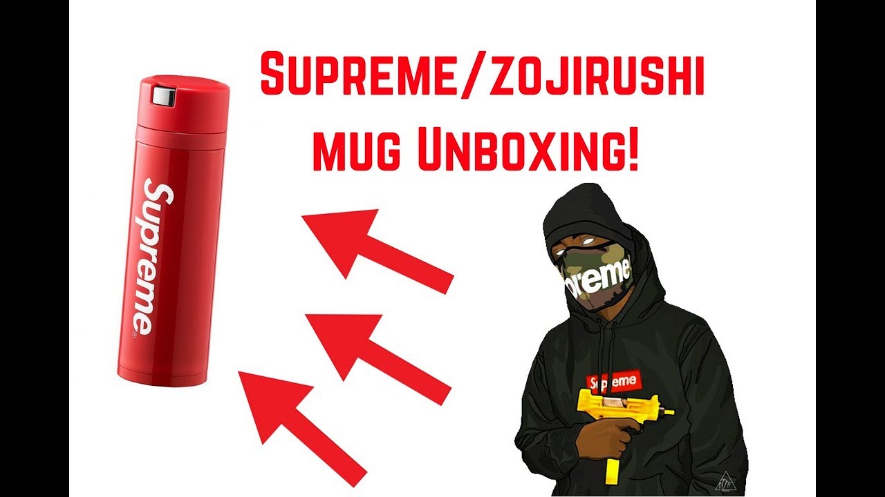 Supreme Zojirushi Stainless Steel Mug Red