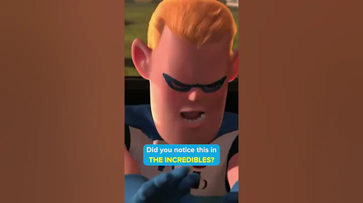 Did you notice this in THE INCREDIBLES