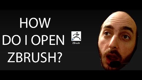 Zbrush Tutorial Video #1 - How do I get started in Zbrush?