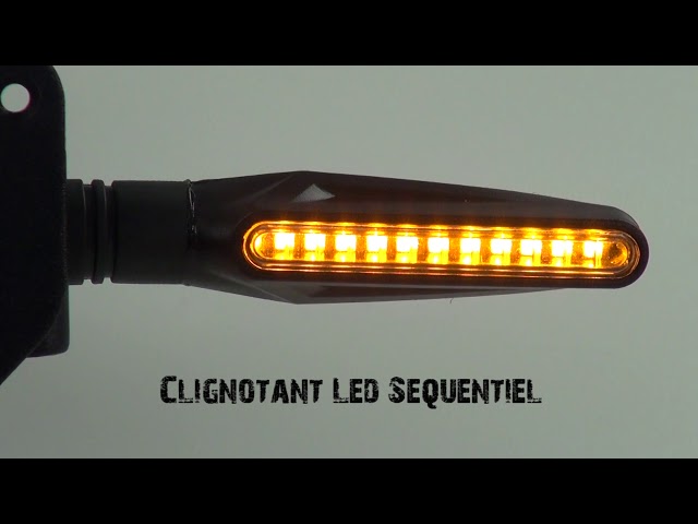 Clignotants + Feux de jour LED défilant Moto séquentielle NightX V3.0 -  France-Xenon