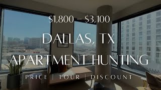 High-Rise Apartment Hunting in Dallas l BRAND NEW  (under $2,000 studios /1 bedrooms)