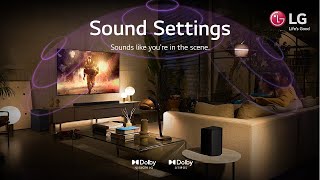 Sound Settings | LG WebOS TV | WebOS 22 | WebOS 23 | 24 Resimi