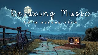 картинка: Lofi хип-хоп радио: биты для учебы и отдыха, спокойные ночные вайбы. Расслабься и сосредоточься
