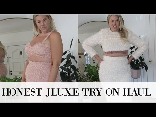 HONEST MIDSIZE JLUXE LABEL TRY ON HAUL !! class=