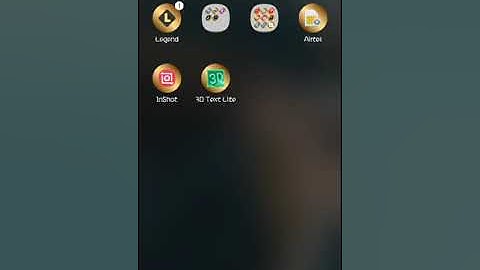 How to make a video with inshot app using legend app text animation.