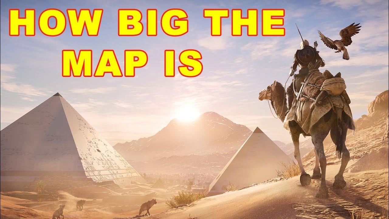 Assassin's Creed Origins map takes almost three hours to cross - Polygon