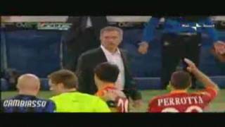 Burdisso imbruttisce mourinho!!!