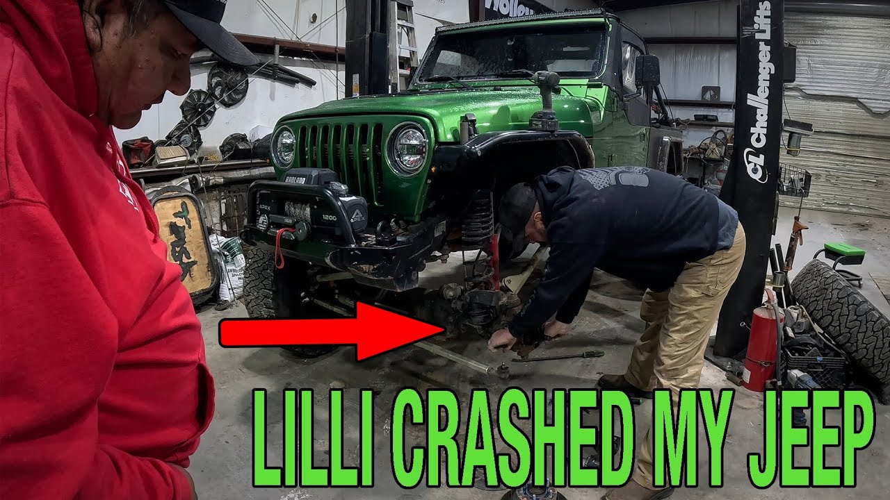 Fixing My Bent Jeep