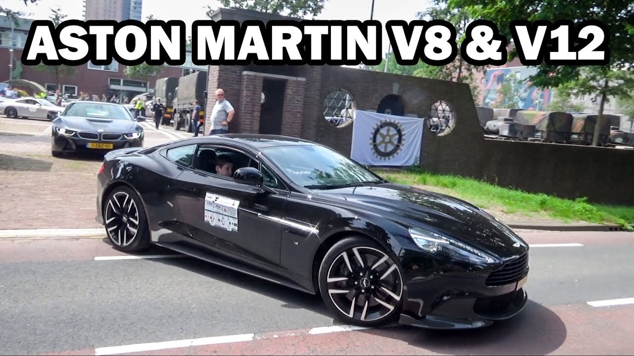 Best of Aston Martin sounds compilation V8 and V12