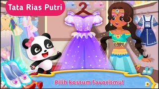 Baby Panda's Princess Makeup | BabyBus Panda Kecil Tata Rias Putri | Game Anak Bayi Panda ❤️ screenshot 4