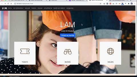 Layout met Bootstrap 5 stap 4: navigatiebalk