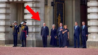 Royal Family Pay Tribute 25Th Anniversary Of 911 Commemorated At Buckingham Palace