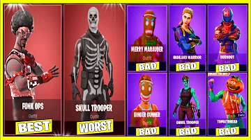 10 BEST EPIC SKINS In FORTNITE! (YOU MUST BUY THESE SKINS!)