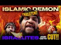 Islamic demon threatens israelites  gets cut israelites vs muslims
