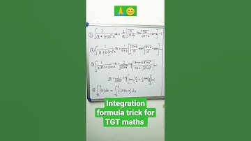 #uptgt integration formula trick for TGT maths NDA LT grade GIC GDC and higher mathematics