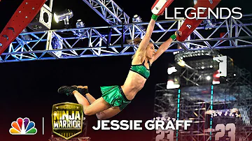 Jessie Graff: First Woman to Finish Stage 1 - American Ninja Warrior