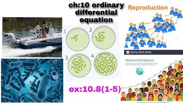 12 th Maths ch:10 ordinary differential equation ex:10.8(1-5)