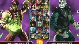 Mortal Kombat Deadly Alliance - Character Select