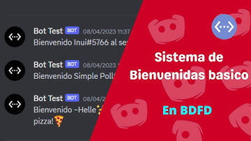 ¡¡SISTEMA DE BIENVENIDAS BASICO CON $onJoined EN BOT DESINGER FOR DISCORD!! ✅️