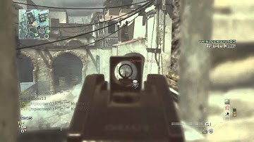 MW3: A Good Way To Start the Game - 5 Man G36C Feed in 6v6 Kill Confirmed