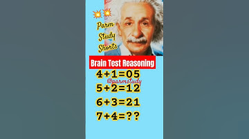 🧠Brain Test Reasoning#braintest #viral #iqtest #reasoning #reasoningability #maths #mathtrick #study