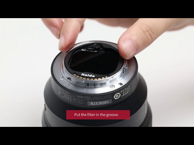 Kit de filtro ND Haida para lente Sony FE 12-24mm f/4.0 G