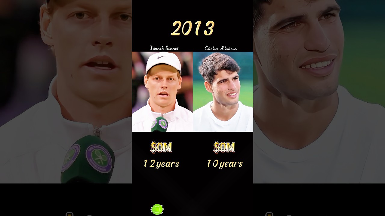 Compare networth of Jannik Sinner and Carlos Alcaraz!