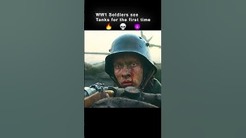 Thumbnail of WW1 Soldiers See Tanks For The First Time