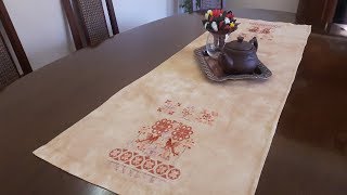 Вышитая дорожка (рушник) . Наконец закончила! Вышитая дорожка (рушник) . Наконец закончила!