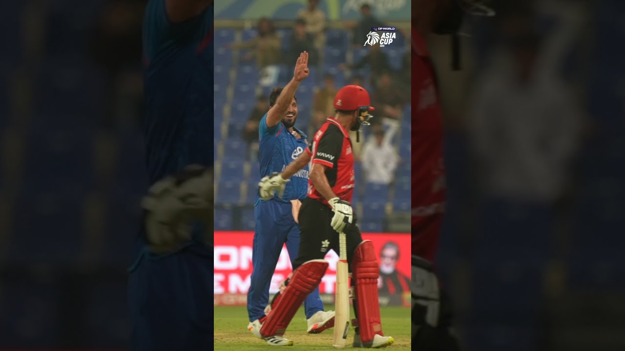 Gulbadin In Rhythm Afghanistan Vs Hong Kong China DP World Asia Cup 2025
