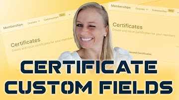 How to Customize Certificates with Custom Fields in Certificate Builder