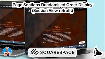 Page Sections Randomised Order Display - Live demonstration - Squarespace plugin (cx+)