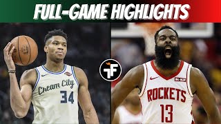 Milwaukee Bucks vs Houston Rockets - Full Game Highlights \& Recap