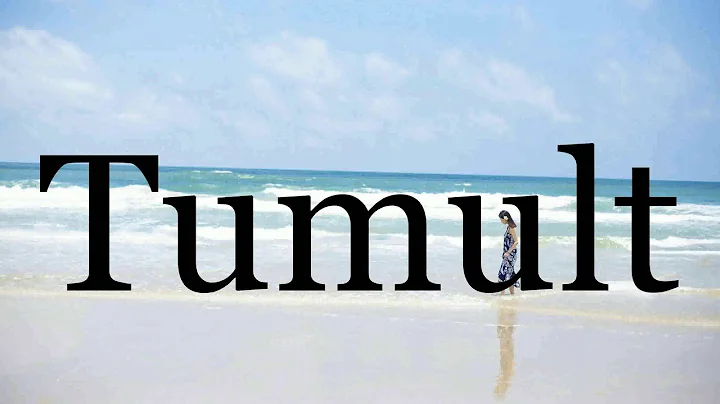 How To Pronounce Tumult🌈🌈🌈🌈🌈🌈Pronunciation Of Tumult