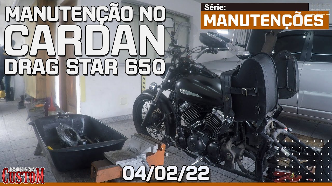 Manutenção do Cardan da Drag Star 650 - Série Manutenções Ep.01