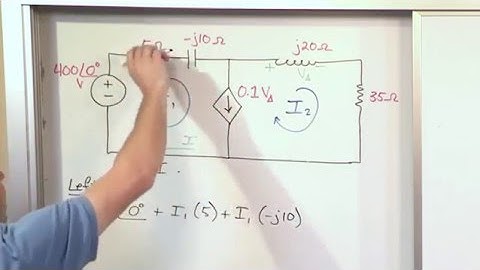 Ac Circuit Analysis Tutor   Vol 2   Lesson 14   Ac Mesh Currents, Part 3 6