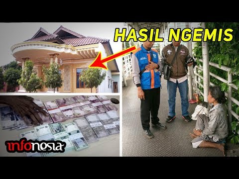 Video: Berapa penghasilan pengemis?