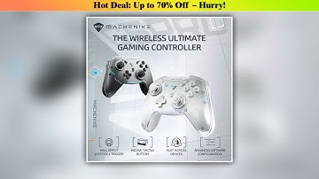 Must Buy Gamepad Wireless Gaming Controller Machenike G5 Pro Elite Hall Trigger Joystick Mecha-Tact