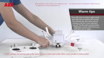 The calibration of the abnormal accelerometer