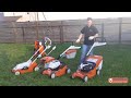 Газон растет быстро, а газонокосилки Stihl работают еще быстрее...