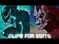 Kaiju 8 episode 2 raw clips for editing
