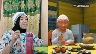 TIRU UPIN IPIN BUKA PUASA LUCU - KAK ROS MARAH MARAH