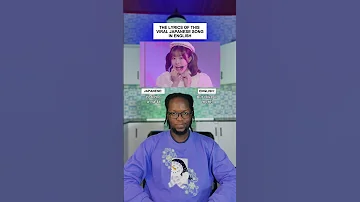 The Lyrics Of This Viral Japanese Song Translated In English Lovelive By AiScReam Shorts Music 
